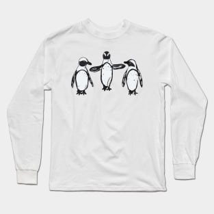 Jolly Holiday - Penguins Long Sleeve T-Shirt